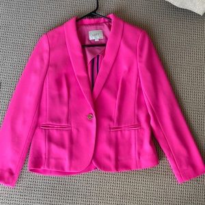 LOFT Neon Pink Blazer